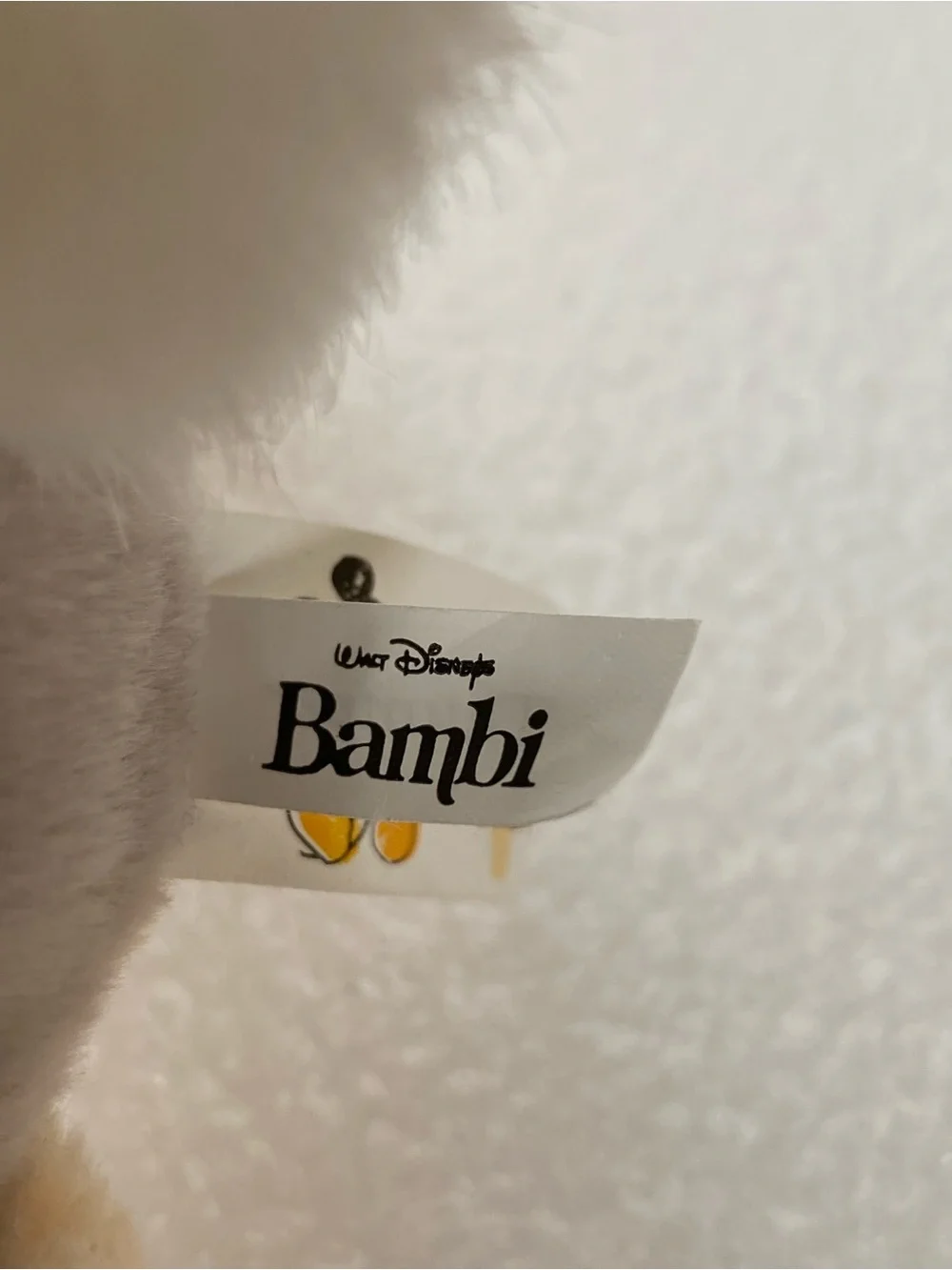Vintage Walt Disney World THUMPER Bunny Rabbit Plush Toy From BAMBI with Tag